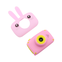 Детский фотоаппарат Kids Camera Розовый Зайчик - 2